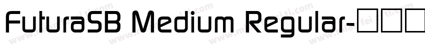 FuturaSB Medium Regular字体转换